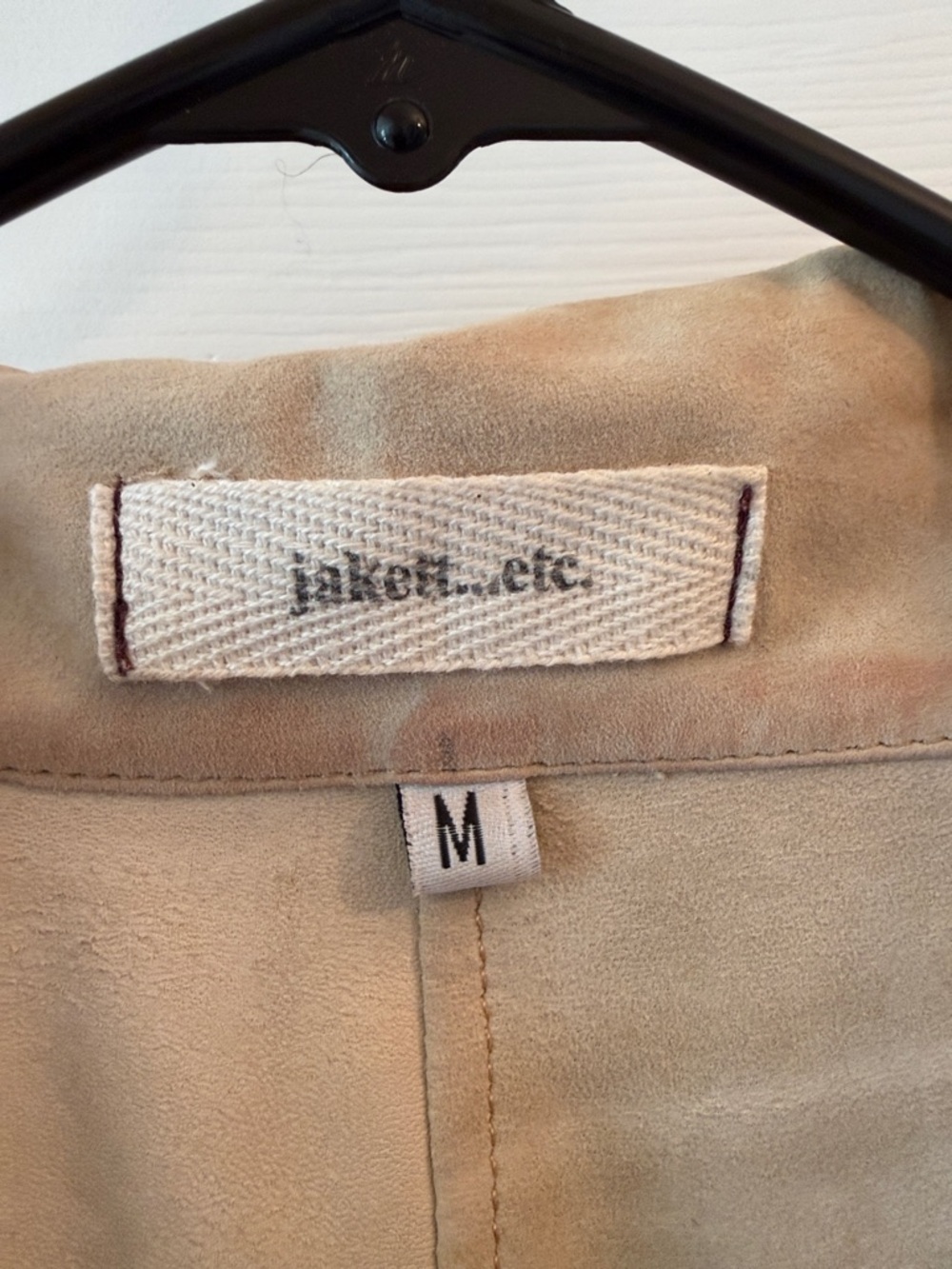 Jakett…etc. Meryl Waxed Suede Jacket Chamois leather jacket - Picture 7 of 17